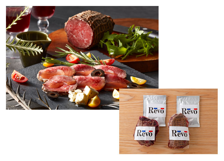 「洋食Revo」 黒毛和牛A4ランク以上ローストビーフ