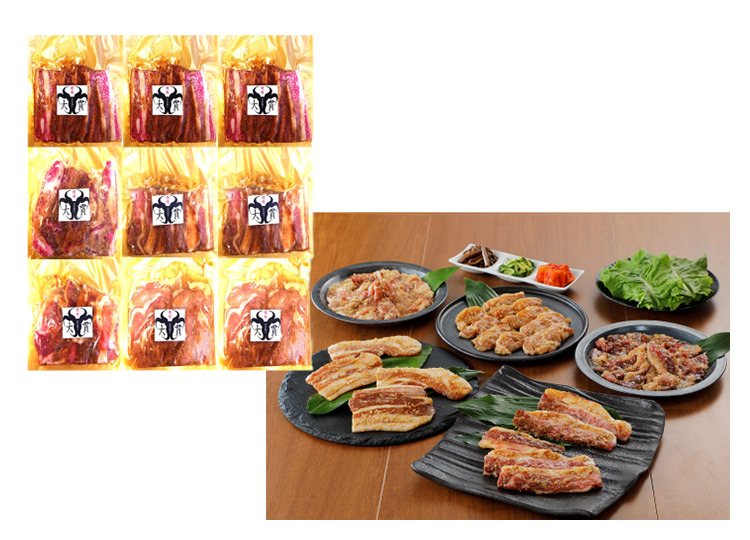 「焼肉大貫」 味付き焼肉セット（むちゃうまやみつきセット）