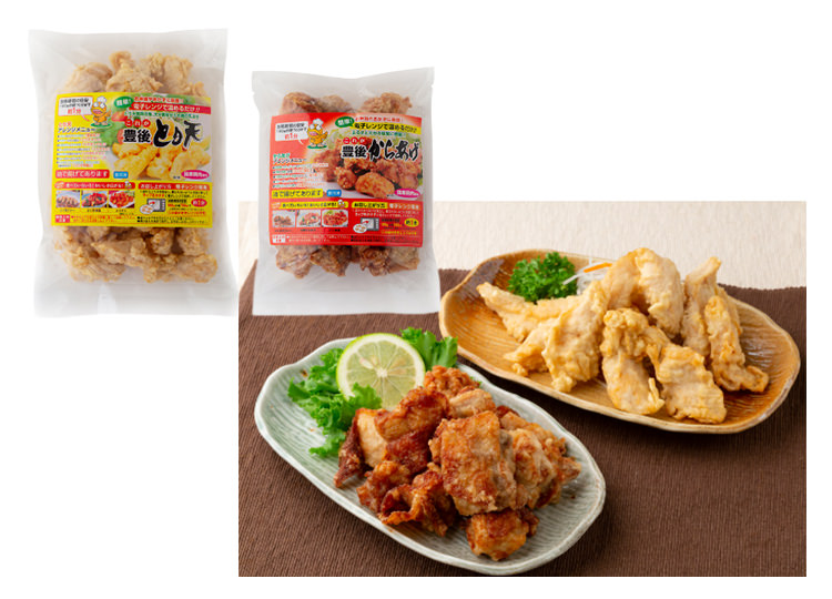 大分名物　豊後 とり天&唐揚げセット